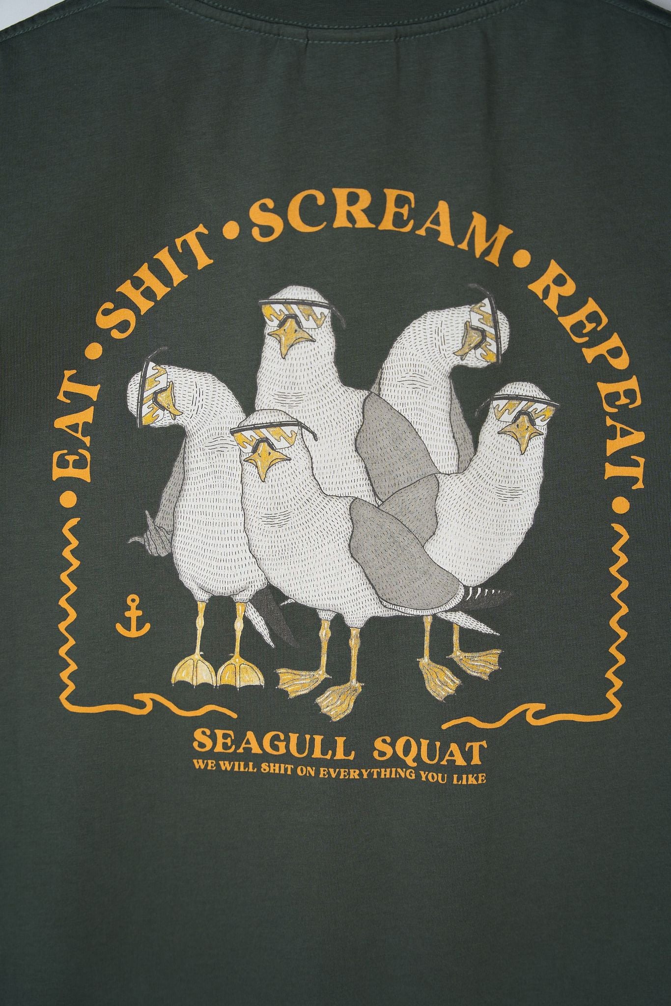 LAKOR Seagull Squad Back T-Shirt