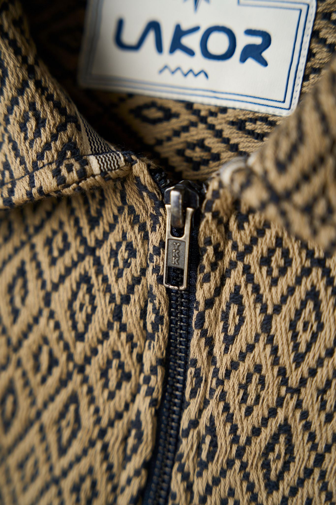 LAKOR Net Fix Jacquard Jacket