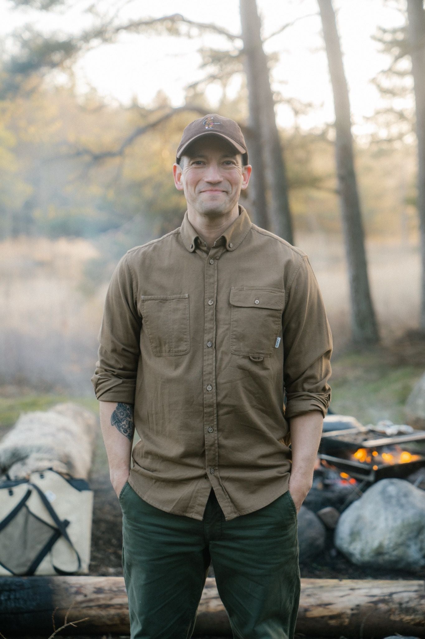LAKOR Beaver Timber Cord Cap