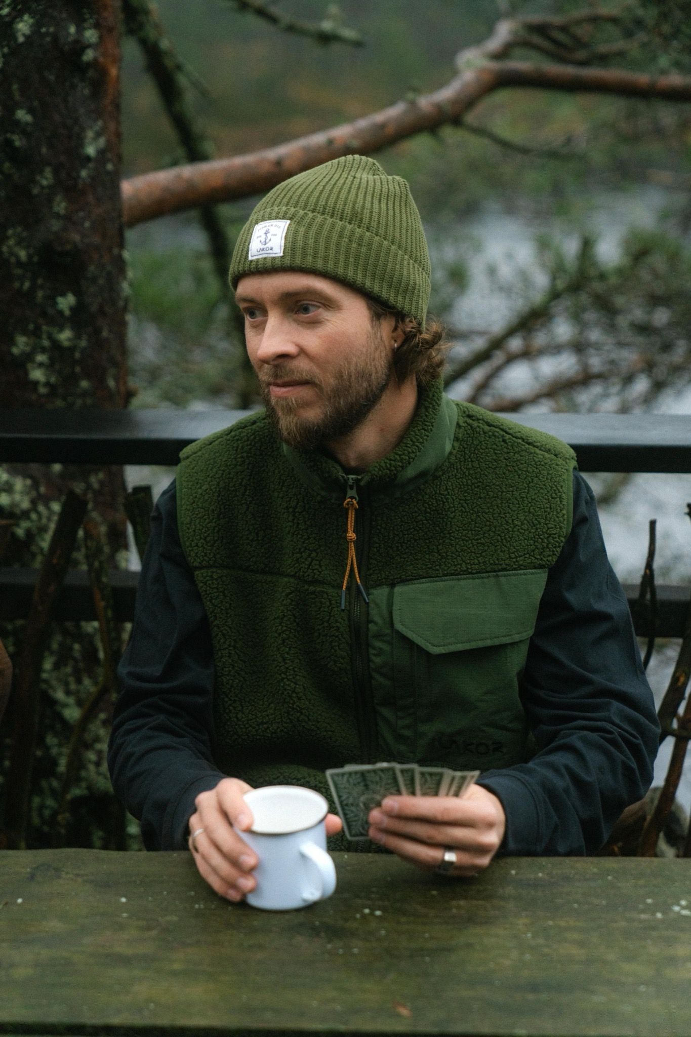 LAKOR Bear Sherpa Vest