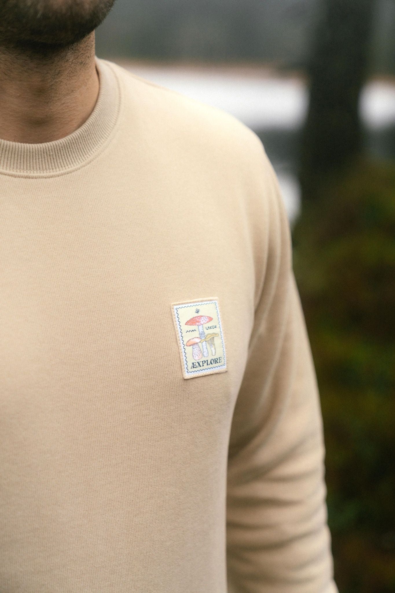 LAKOR Mushroom Trio Crewneck