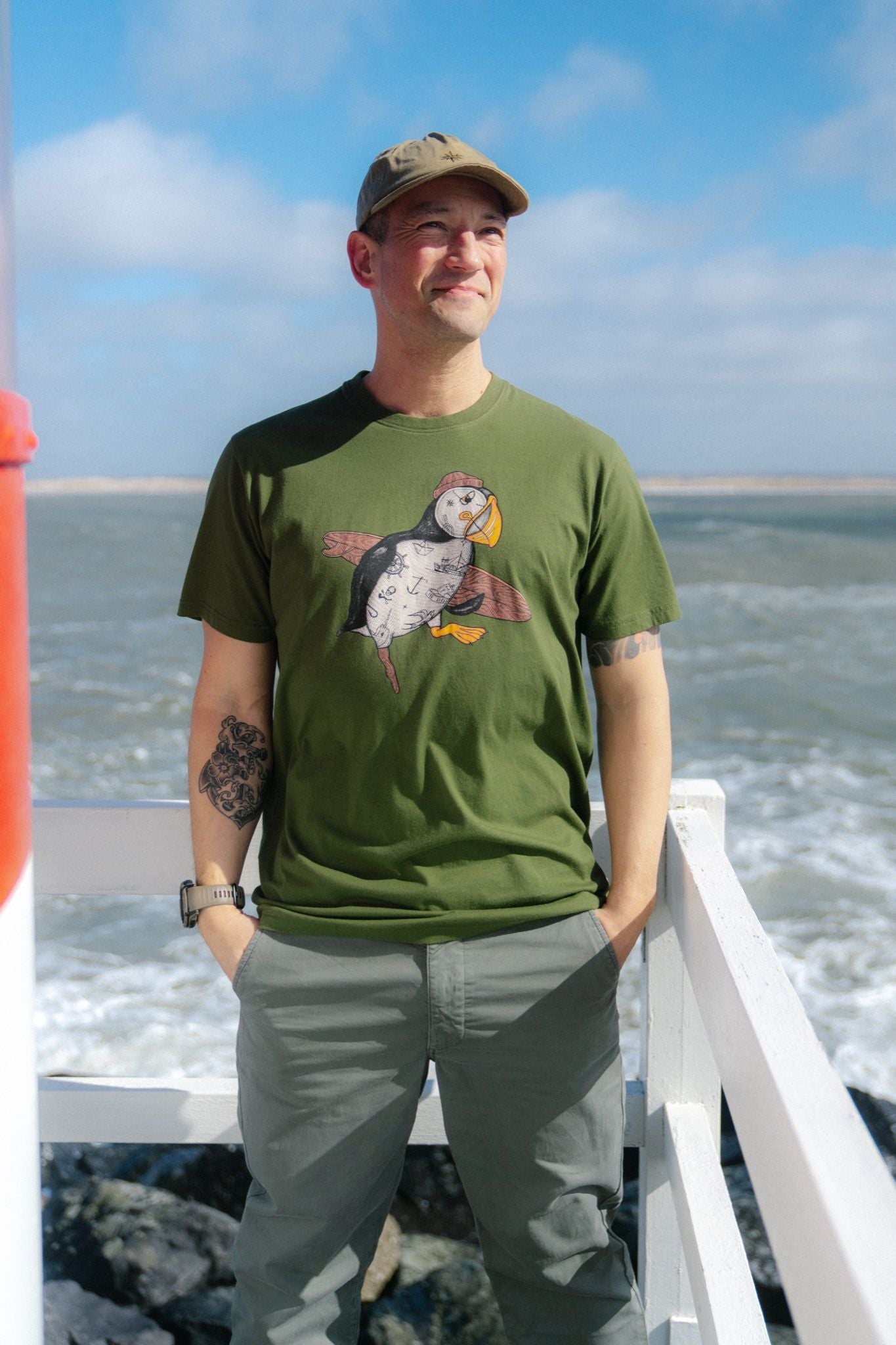 LAKOR Sea Parrot Surf T-Shirt