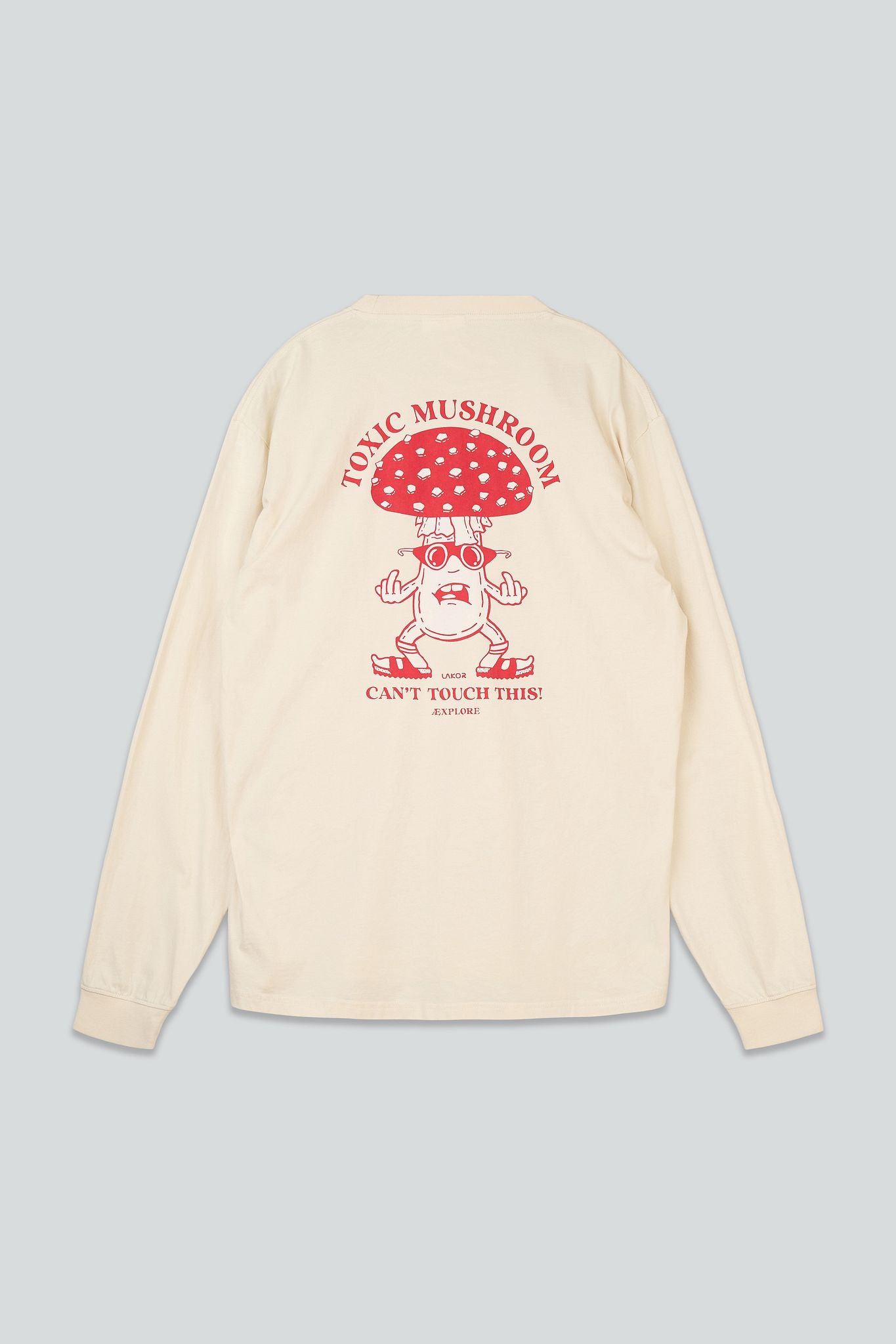 LAKOR Toxic Mushroom Boxfit LS T-Shirt