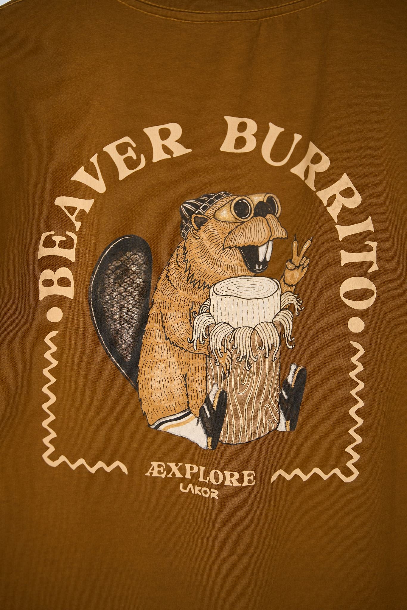 LAKOR Beaver Burrito T-shirt