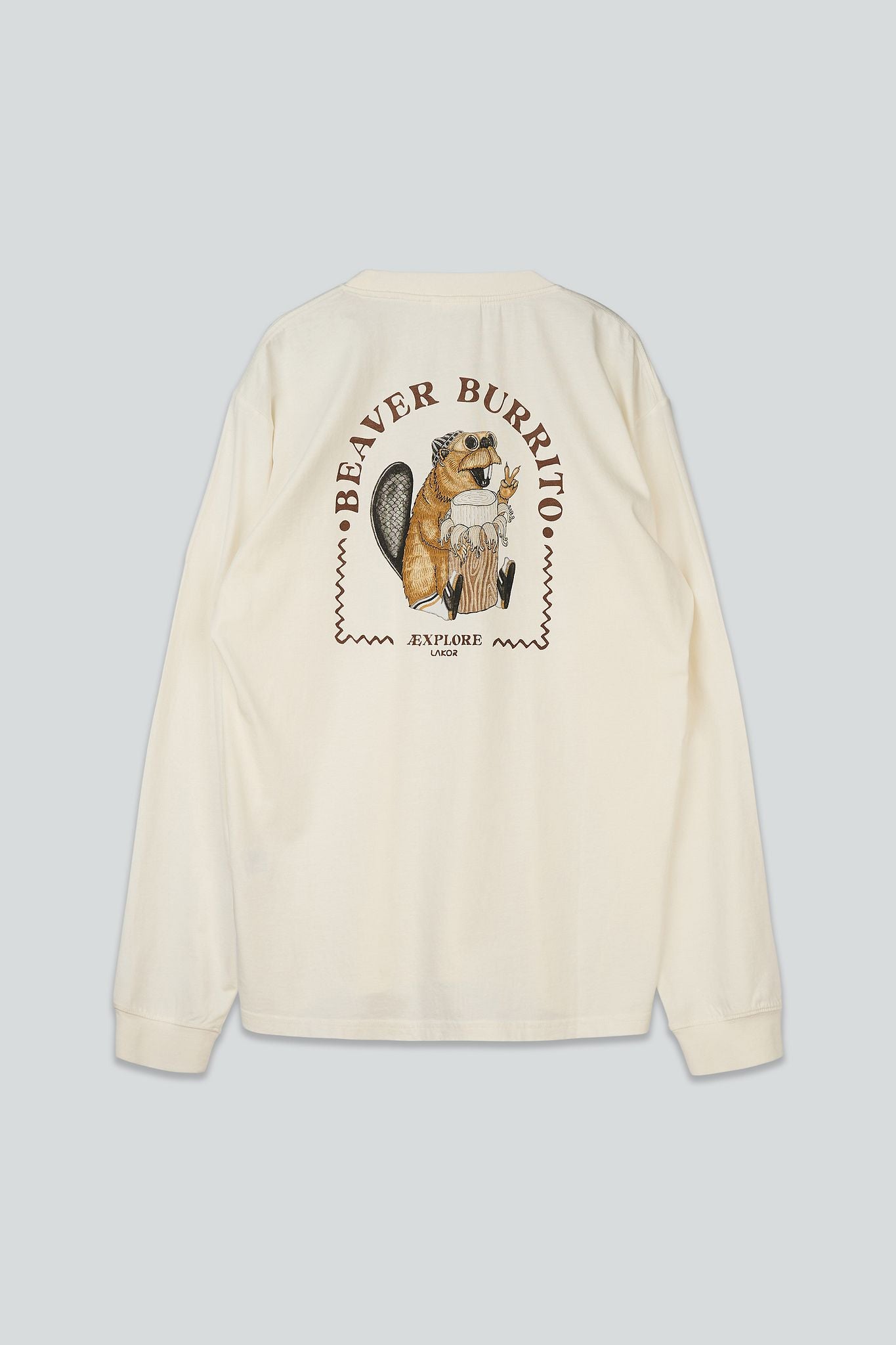 LAKOR Beaver Burrito Boxfit LS T-Shirt