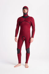 C-Skins Rewired 6:5:4 Mens Chest Zip Hooded w/Liquid Skin