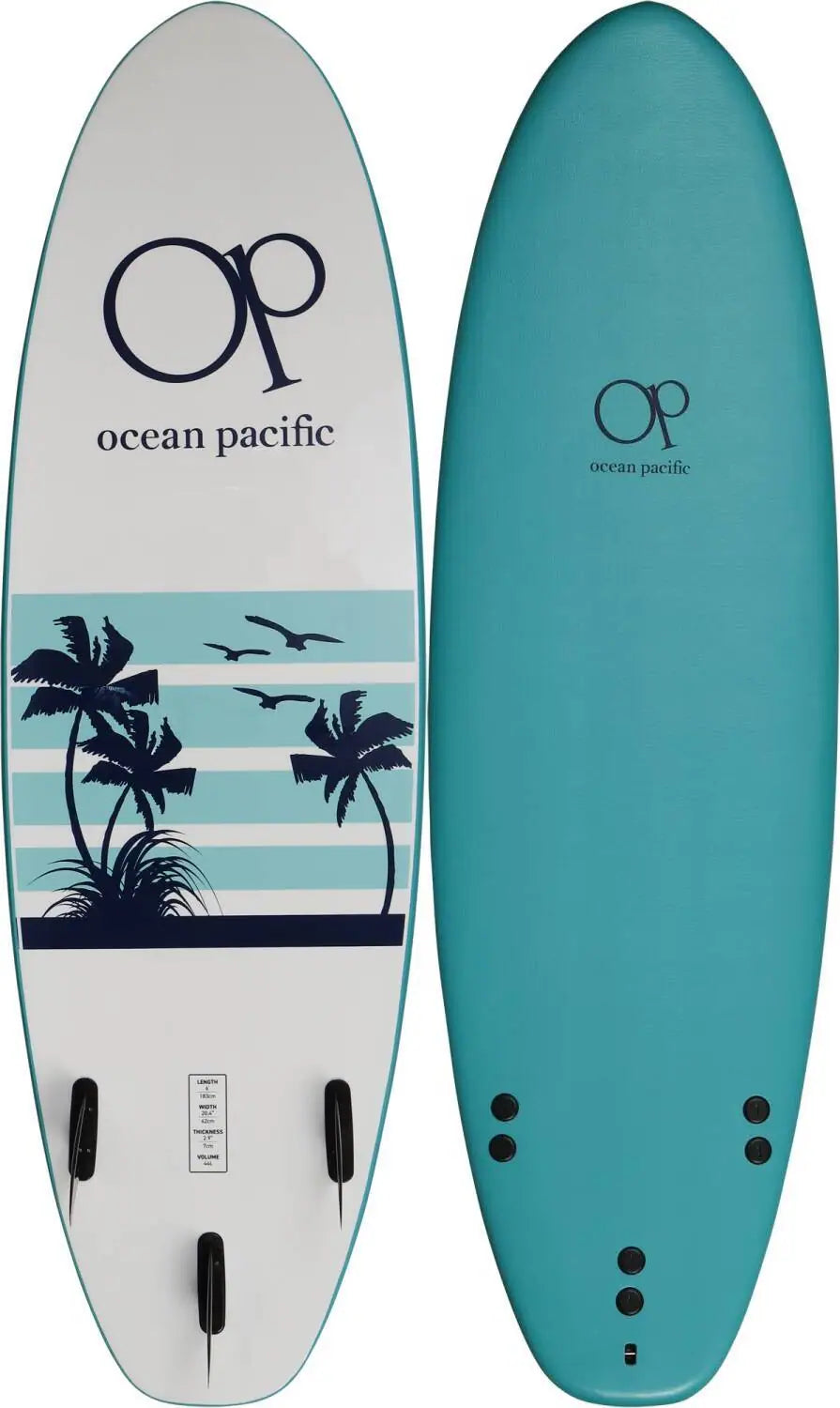 Ocean Pacific Dual Stringer Soft Top Surfboard