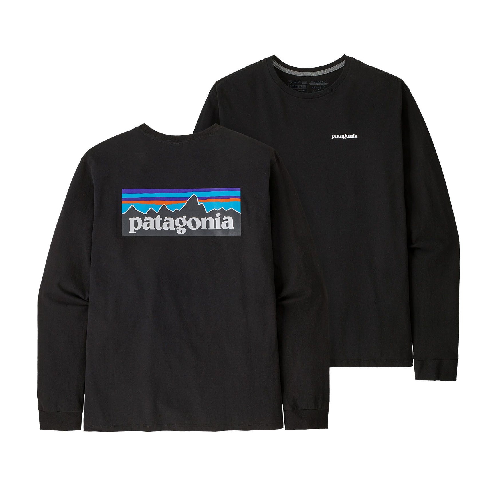 Patagonia M's Long-Sleeved P-6 Logo Responsibili-Tee