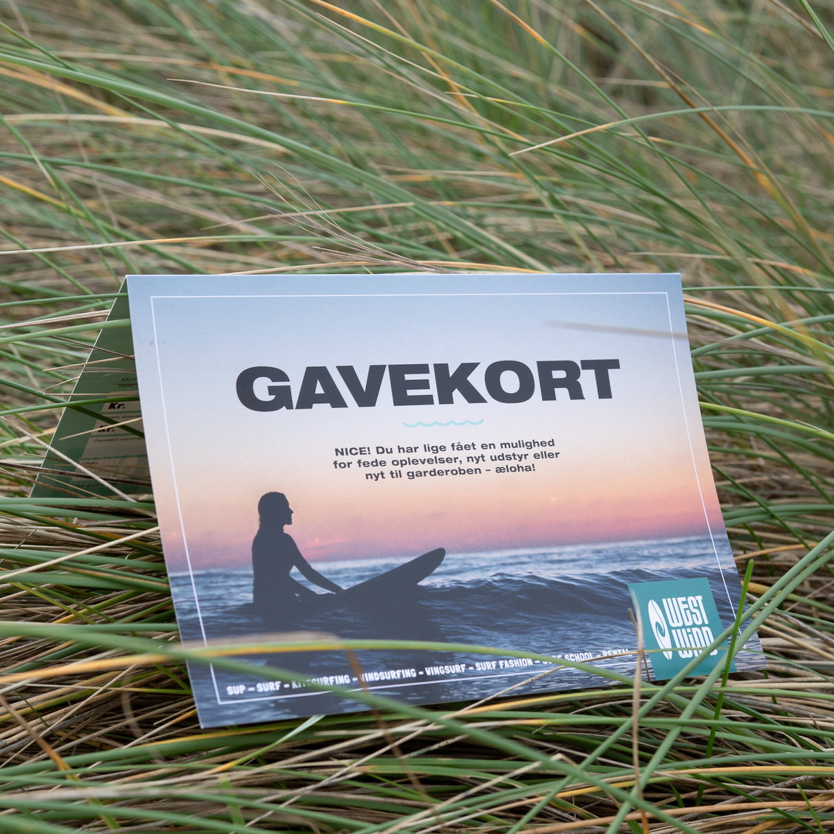 Fysisk Gavekort til WestWind Oplevelser