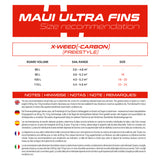 Maui Ultra Fins X-Weed PB